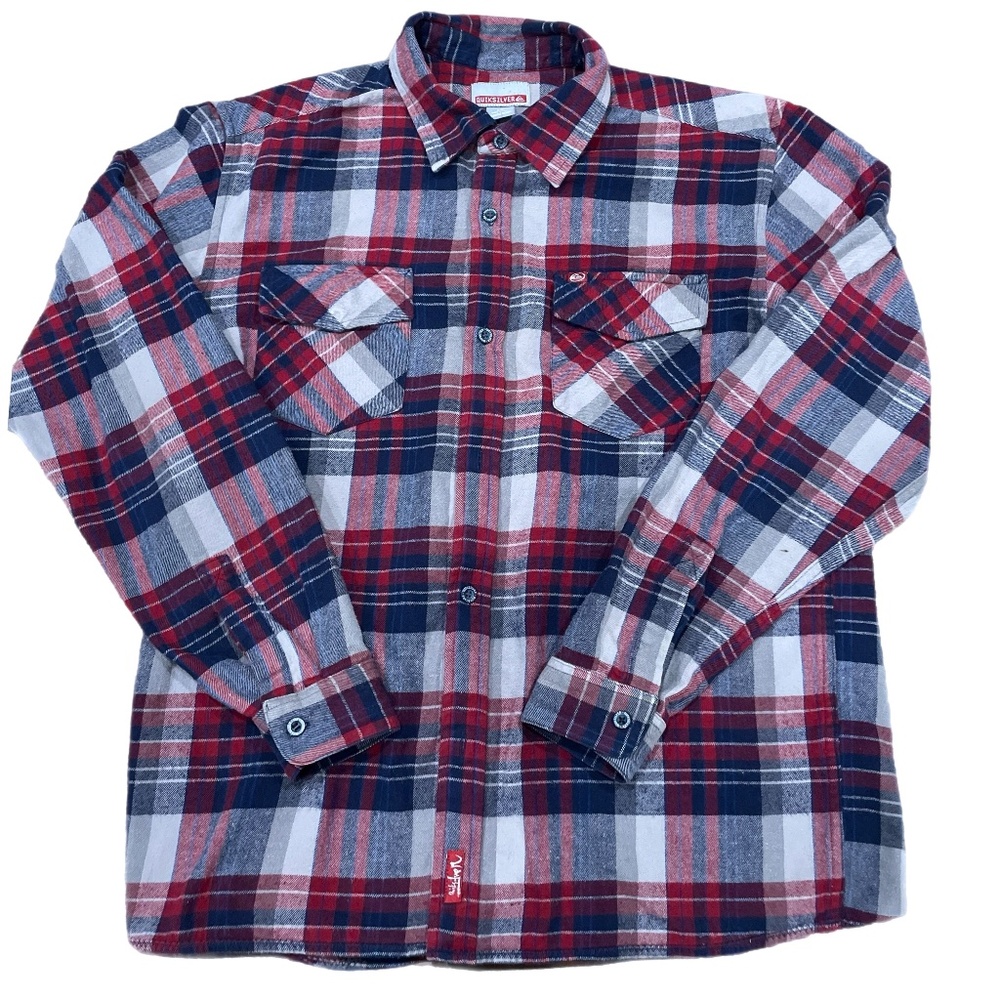Quiksilver Men’s Flannel Shirt – Size Small